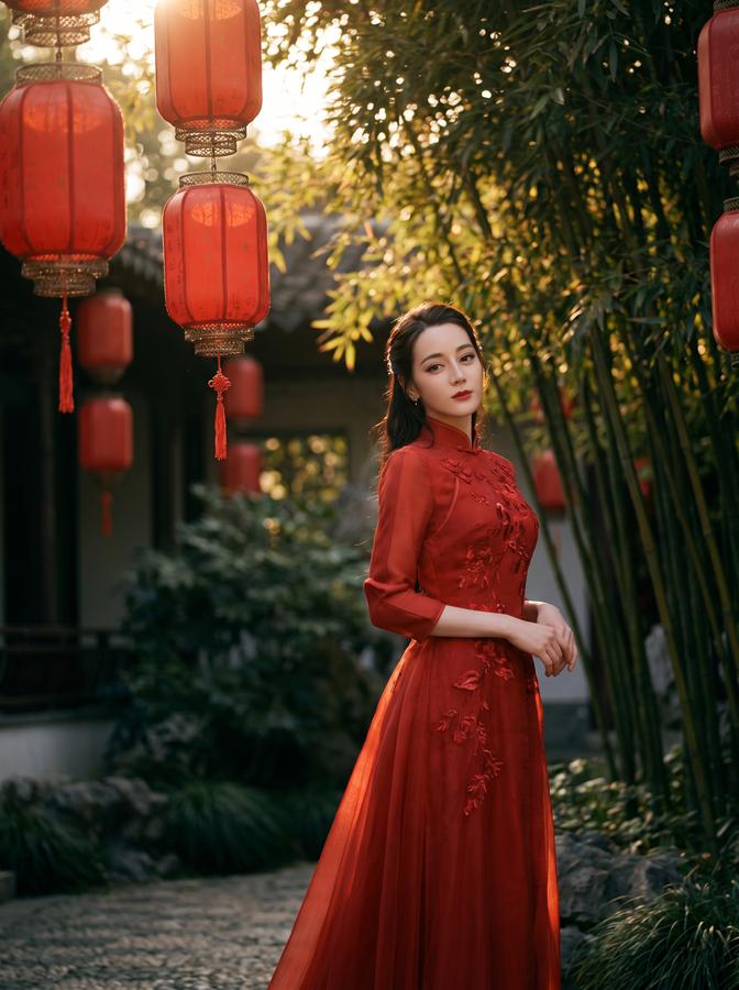 黑丝动漫-红裳古韵·国风篇